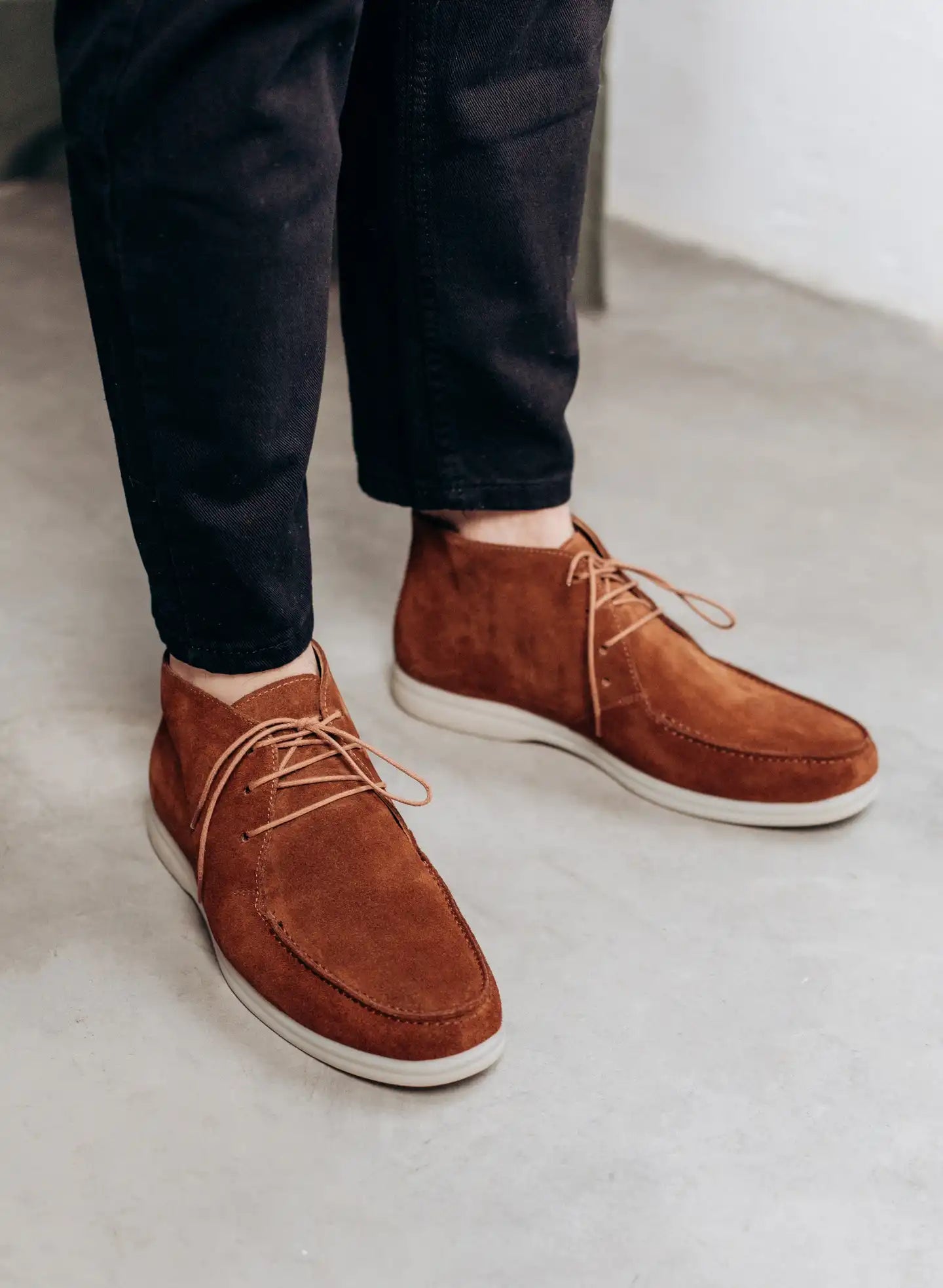 Замшеві чоловічі дезерти