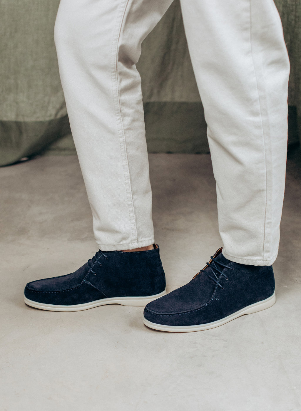 Замшеві чоловічі дезерти