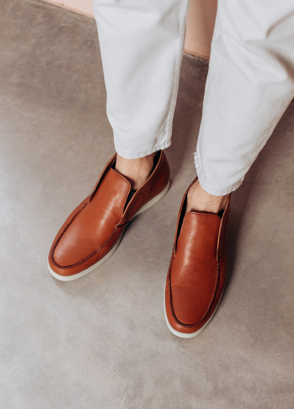 Шкіряні чоловічі лофери