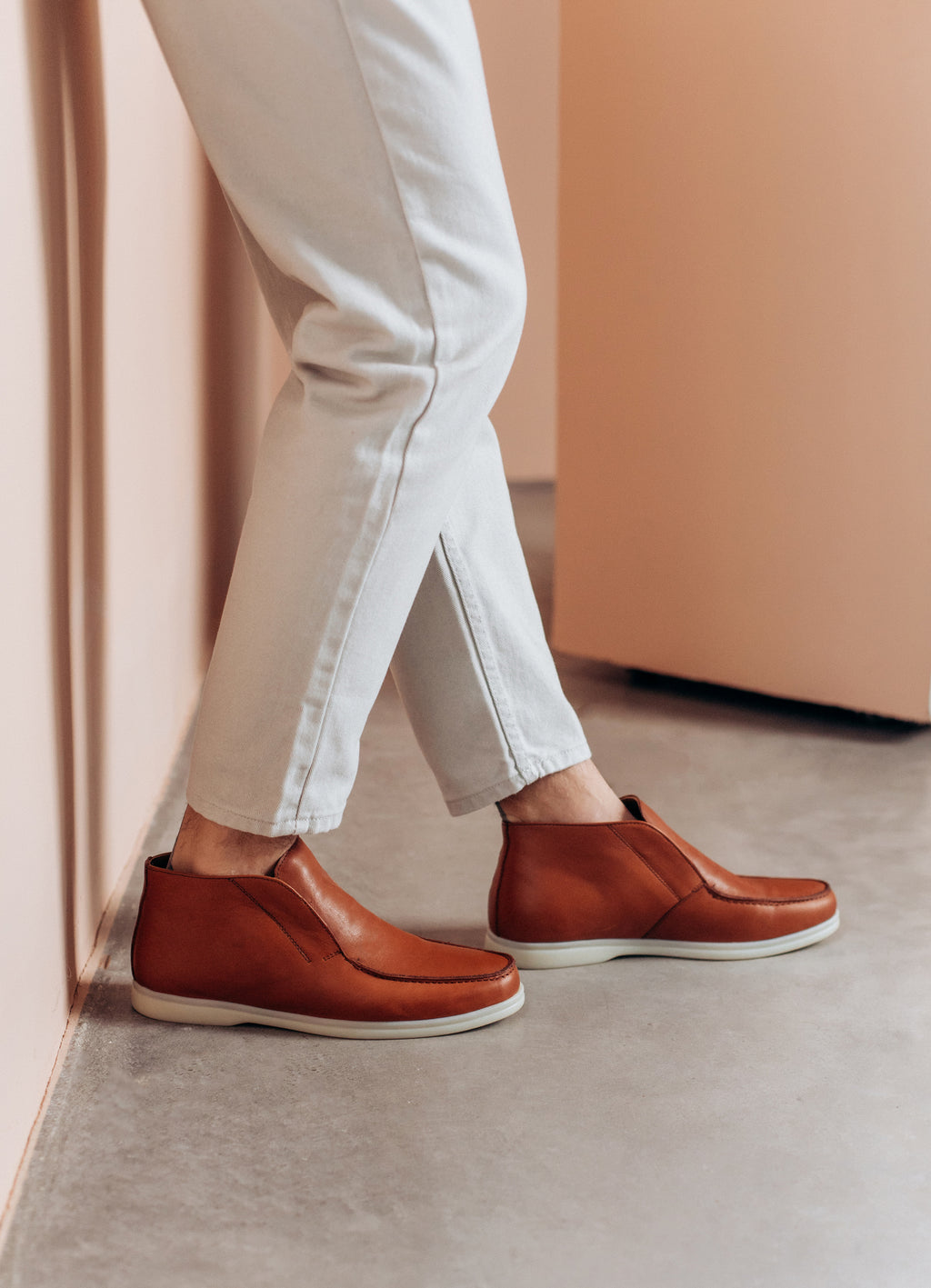 Шкіряні чоловічі лофери