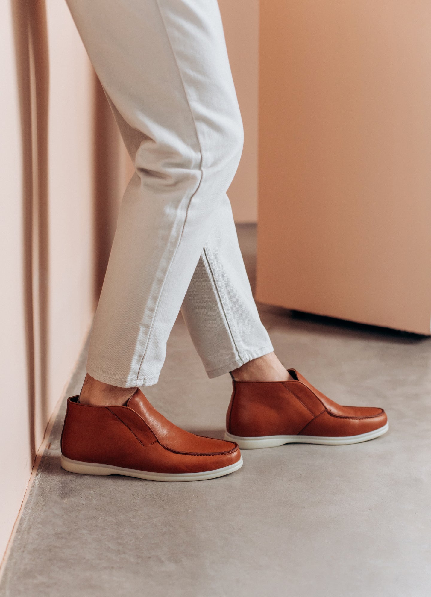 Шкіряні чоловічі лофери